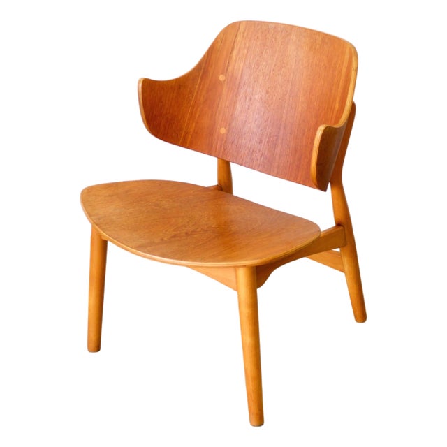 Randers Stolefabrik Model #307 Teak & Beech Chair Designed by Jens Hjorth For Sale