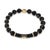 Black Black Onyx Stone Evil Eye Protection Beaded Bracelet For Sale - Image 8 of 8