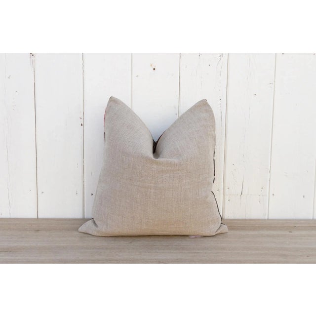 Kasheen Vintage Suzani Pillow For Sale - Image 9 of 11