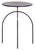 Black Saburo Ronin Accent Table in Black, 22" For Sale - Image 8 of 8