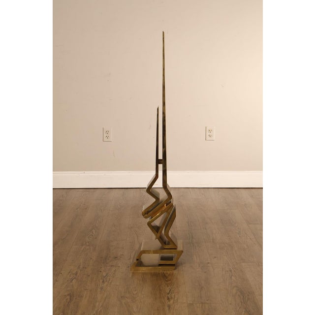 Giorgio Zennaro Modern Style Brass Sculpture “Forme Concrescenti” For Sale - Image 17 of 18