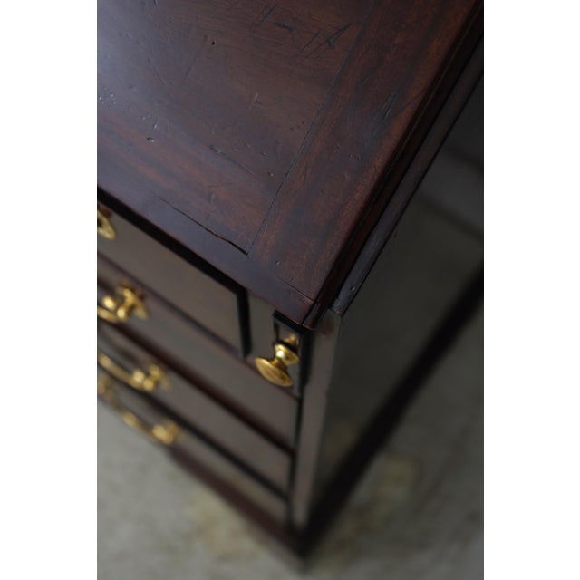 Antique Georgian Style Mahogany Secretary Desk For Sale - Image 12 of 18