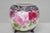 Antique Nippon Hand Painted Moriage Pink Rose Porcelain Biscuit Jar Vase For Sale - Image 16 of 16