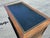 Chocolate Vintage Sligh Furniture Leather Top Mid Century Modern Campaign Executive Desk For Sale - Image 8 of 12