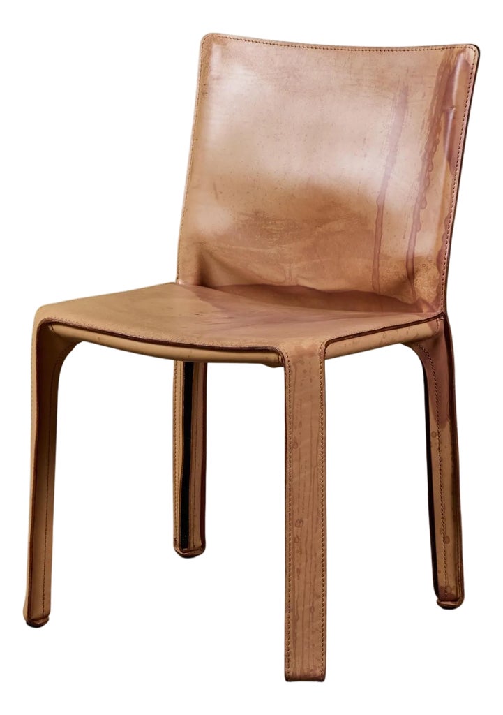 Mario Bellini Cab Side Dining Chair for Cassina | Chairish