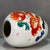 White Chinese Wucai Porcelain Melon Jar With Lion Motif & Lid - 11" Tall For Sale - Image 8 of 9
