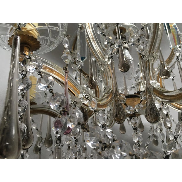 Maria Theresa Chandelier, 1940s For Sale - Image 17 of 18