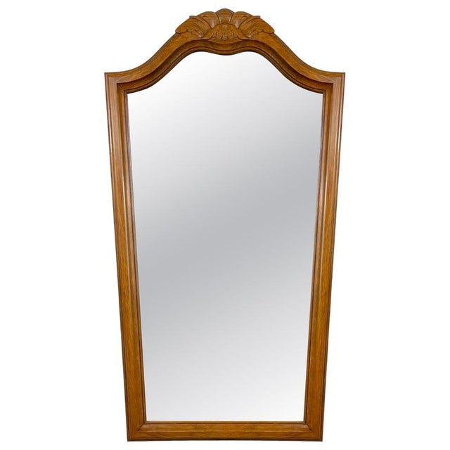 Art Deco Oak Wall Mirror, Germany, 1930s For Sale - Image 12 of 12
