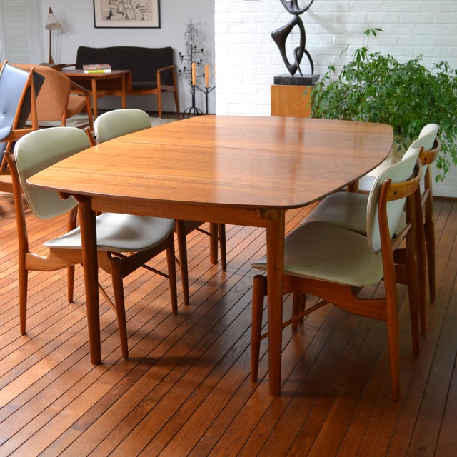 Finn Juhl Dining Table and Chairs For Sale - Image 13 of 13
