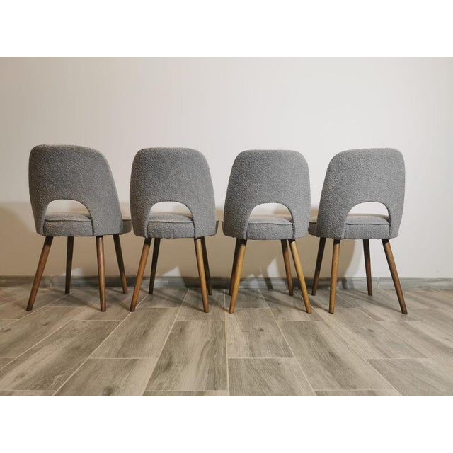 Dining Chairs by Oswald Haerdtl for TON, 1950s, Set of 4, in Restored conditions. Designed 1950 to 1959 I have official...