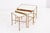 Nesting Tables with Mirrors by Maison Baguès, France, Set of 3 For Sale - Image 12 of 18