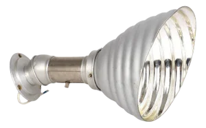 Mercury Wall Light in Glass, 1930s
