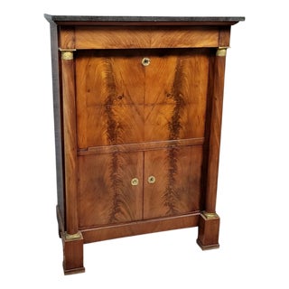 Empire Mahogany Secretary, 1810 For Sale