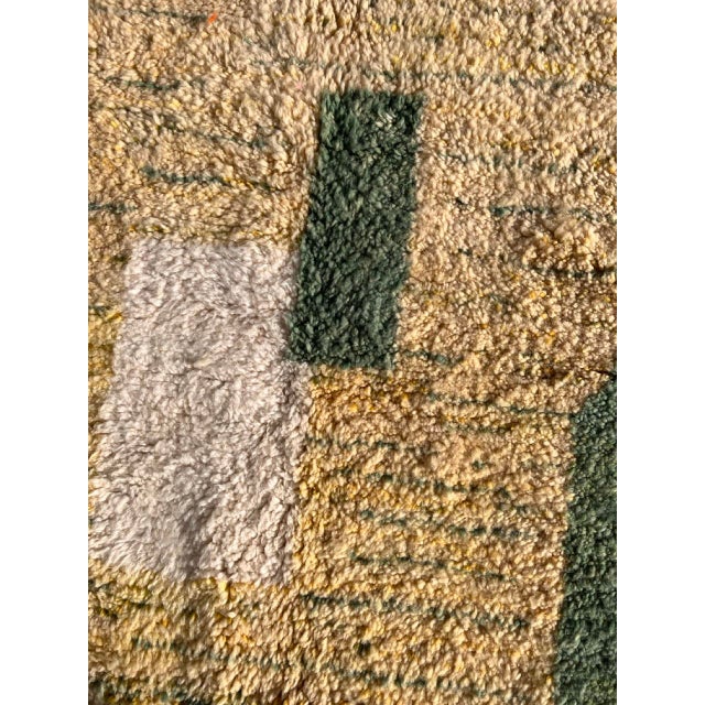 Modernist Moroccan Berber Wool Rug For Sale - Image 6 of 8