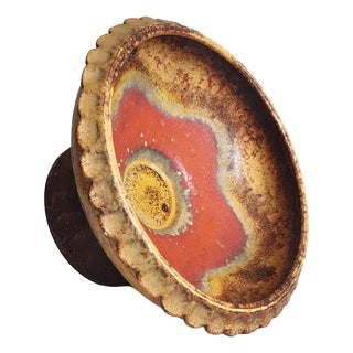West German Ceramic Bowl, 1970s For Sale