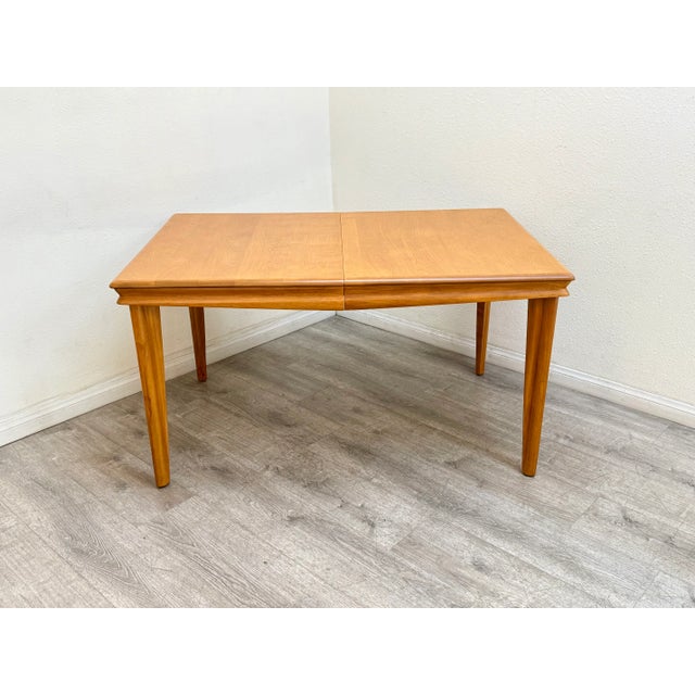 Mid Century Modern Dining Table For Sale In Los Angeles - Image 6 of 9