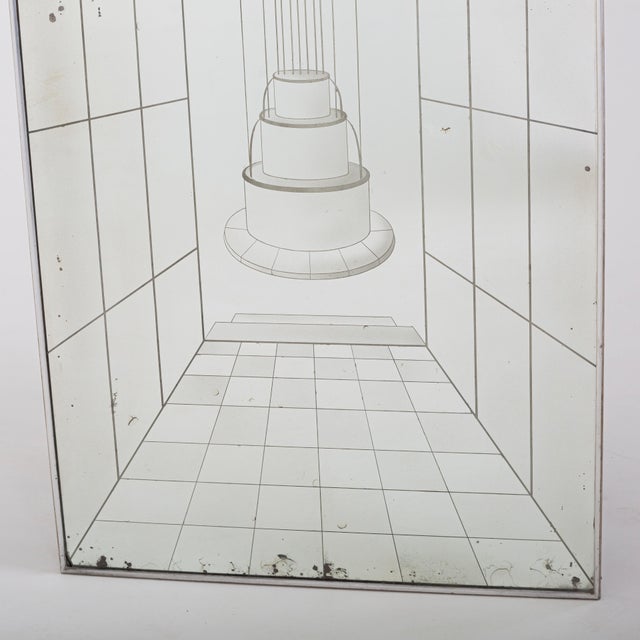 1930s Luigi Fontana Large Wall Mirror For Sale - Image 9 of 18
