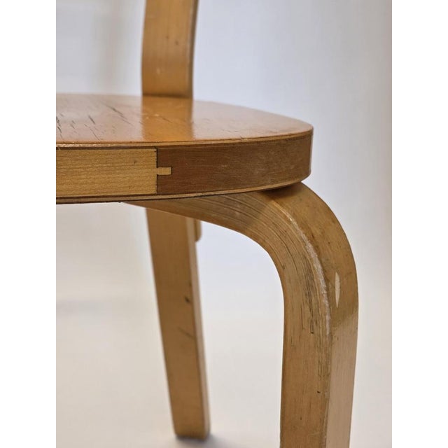Model 69 Chairs by Alvar Aalto for Artek, Finland, 1950s, Set of 2 For Sale - Image 10 of 17