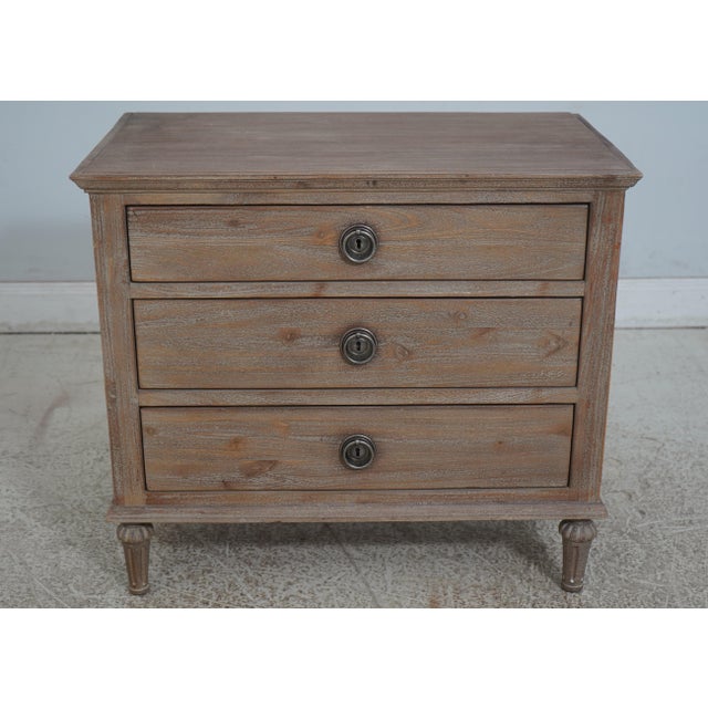 Age: C.2012 Details: Factory Distressed No Keys Included Dovetailed Drawer Construction Quality Construction Weathered...