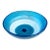 Middle Eastern Blue Glass Bowl With Eye 5.75" D For Sale