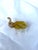Mid-Century Modern Vintage Murano Glass Yellow Elephant Figurine For Sale - Image 3 of 6
