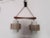 Teak Ceiling Lamp with 2 Lights, 1970s For Sale - Image 6 of 6