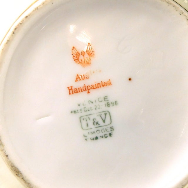Late 18th Century Tressemanes and Vogt Limoges Chocolate Pot With Raised Gold Trim For Sale - Image 16 of 16