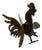 Silver Metal Rooster, 1920s-1940s For Sale