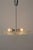 1950s Nickel-Plated and Textured Glass Lamp by J. T. Kalmar, Vienna, 1950s For Sale - Image 5 of 6