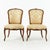 Wood Antique Louis XV Side Chairs, France, 1850s, Set of 2 For Sale - Image 7 of 7