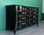 1970's High Gloss Black Lacquered French Provincial Dresser of Nine Drawers For Sale - Image 10 of 16