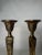 Pair of French Renaissance Solid Brass Candlesticks For Sale - Image 9 of 12