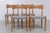 Mid-Century Modern Danish Modern Oak Dining Chairs by Bernhard Pedersen & Son 1960s, Set of 4 For Sale - Image 3 of 18