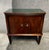 Mid-Century Modern Italian Bedside Cabinet from Wood with Glass Top, 1950s For Sale - Image 9 of 9