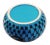 Modern Handcrafted Dawn Blue Ceramic Yarn Bowl For Sale - Image 3 of 5