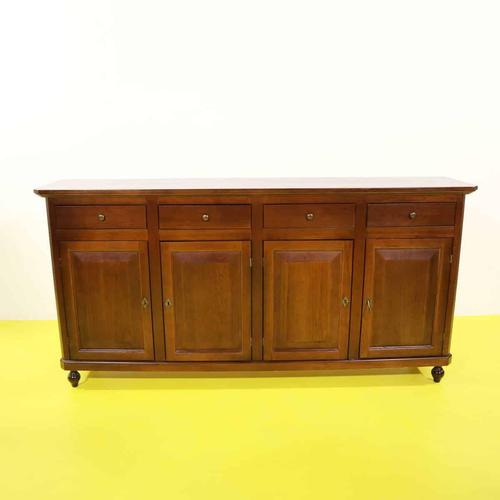 Wooden Sideboard with Four Doors and Four Drawers For Sale - Image 14 of 14