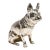 Vintage English Sterling Silver French Bulldog Miniature Sculpture Hallmarked Dog Figurine For Sale