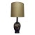 Currey & Company Green Metallic Glaze Porcelain Table Lamp For Sale