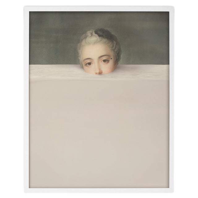 1950s Inspired Pastel Portrait Modern Wall Art | Framed Wall Art ...