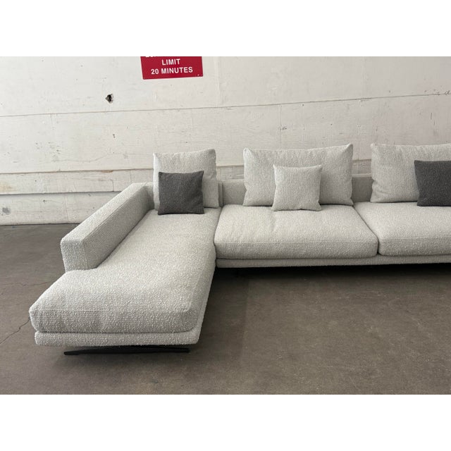 Gray Antonio Citterio for Flexform Soft Dream Sectional For Sale - Image 8 of 12