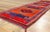 Textile Vintage Orange Kurdish Rug Runner - 03'08 X 12'00 For Sale - Image 7 of 9