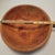 American Primitive Vintage Wood Dough or Serving Bowl 11” Diameter For Sale - Image 3 of 5