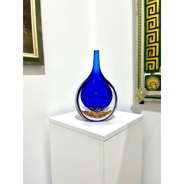 Price reduced $700. Now only $1,295! Lovely Murano "Augusta" Vase by Glass Masters Seguso Viro Description: Add a touch of...