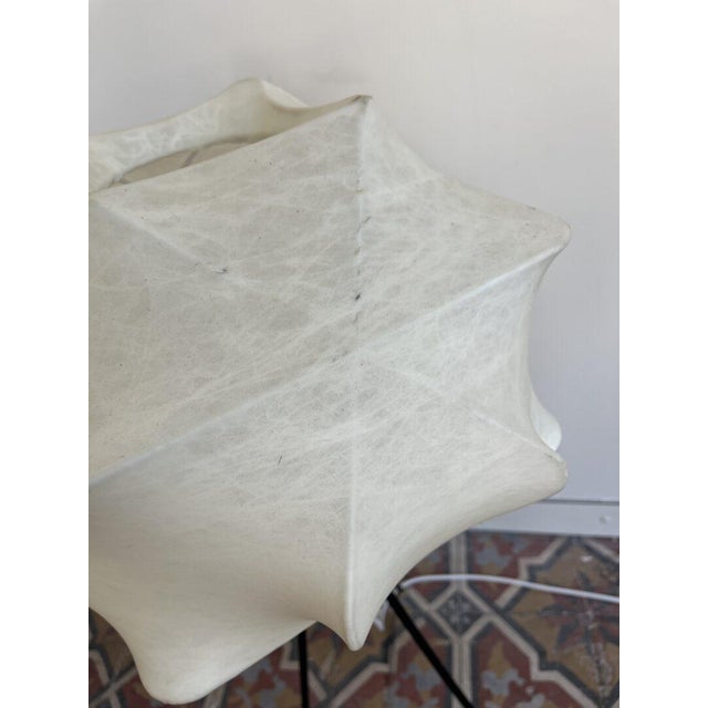 Cocoon Tripod Floor Lamp from Goldkant Leuchten, 1960s For Sale - Image 11 of 16