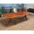 1980s Vintage Furniture South Mahogany Dining Table For Sale - Image 9 of 13