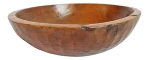 Vintage Teak Nepal Wood Bowl