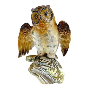 Vintage Ceramic Owl Figurine