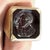 This handsome, brushed 14-karat gold men's ring features an intaglio male portrait in carnelian. This bold men’s ring...