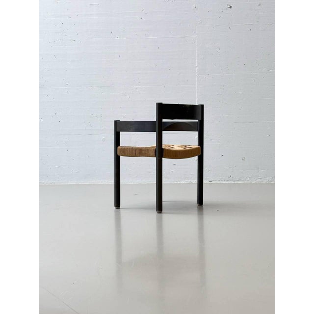 Brown Chair with Footrest by Robert Hausmann for Stein Am Rhein, 1960s, Set of 2 For Sale - Image 8 of 18