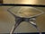 Glass Round Errance Table in Polished Aluminum and Beveled Glass by Bernard Dequet for Protis, 1970s For Sale - Image 7 of 9
